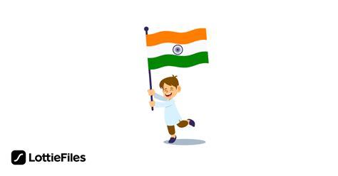 Free Indian flag wave Animation by kooi qwer | LottieFiles