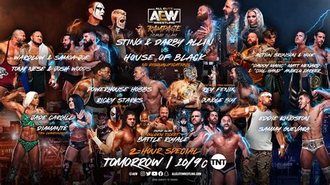 All Elite Wrestling On Twitter Hr Aewrampage Tomorrow At C Tnt