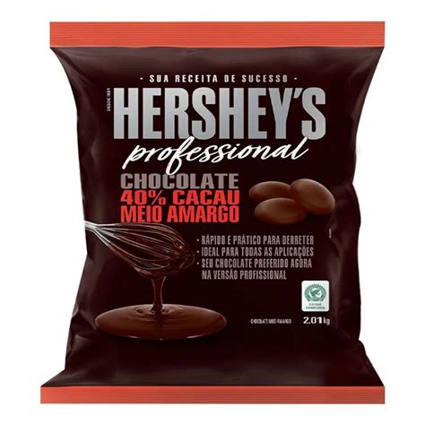 Chocolate Meio Amargo Hersheys Fracionado Kg