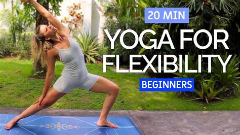 20 Min Yoga For Flexibility And Strength Yoga For Beginners Youtube