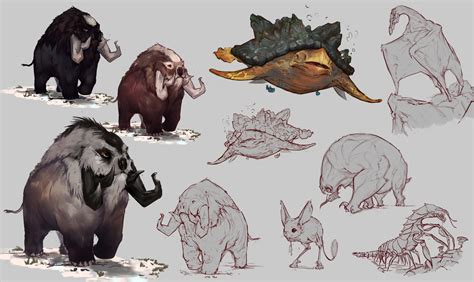 ArtStation - Some creature concept