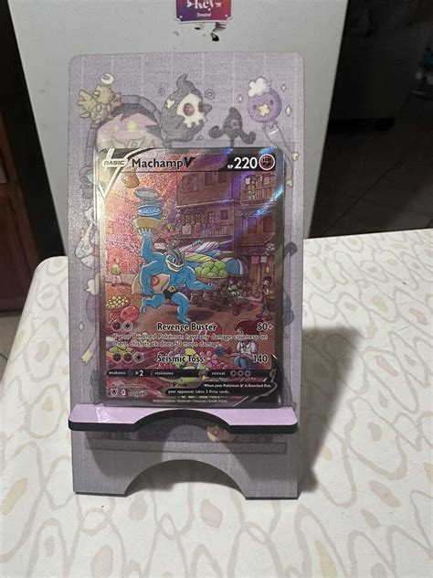 Pokémon TCG Machamp V Sword Shield Astral Radiance 172 189 Holo