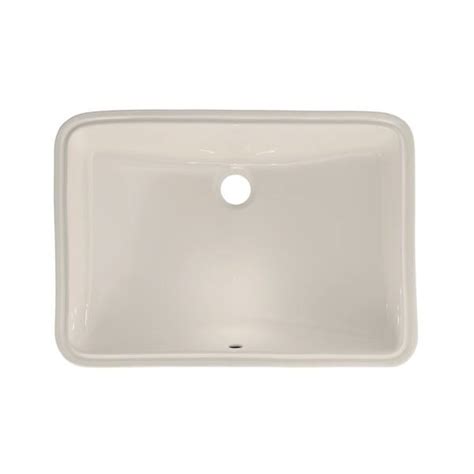 Toto® 21 14 X 14 38 Large Rectangular Undermount Bathroom Sink With