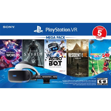 Sony Playstation 4 Virtual Reality VR 5-Game Bundle | BuyDig.com