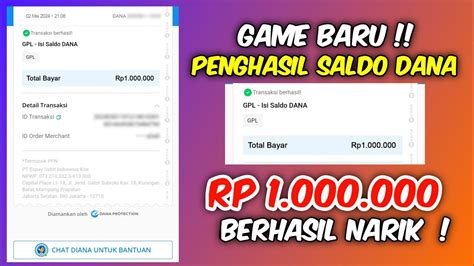 Apk Baru Dibayar Juta Apk Game Penghasil Saldo Dana Tercepat