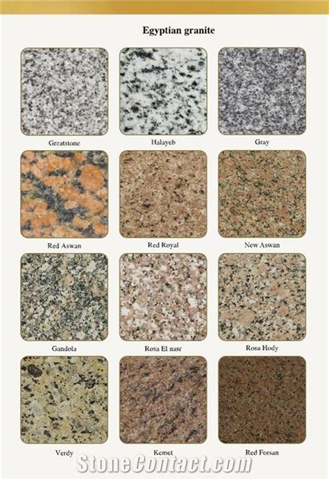 Egyptian Granite From Egypt