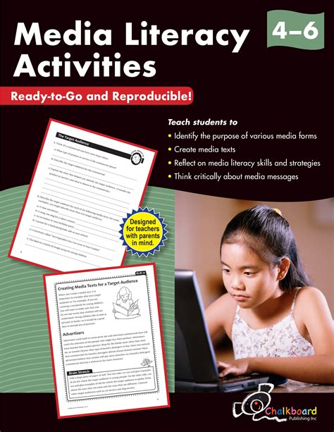 United States Media Literacy Activities Grades 4-6 - eBook - Chalkboard ...