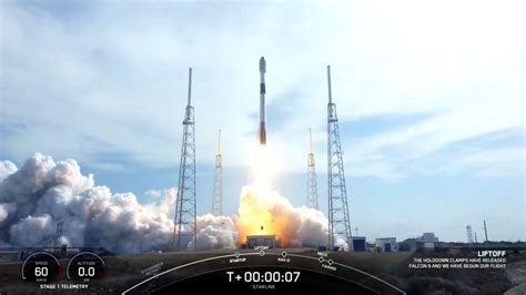 Spacex Launches Starlink Satellites