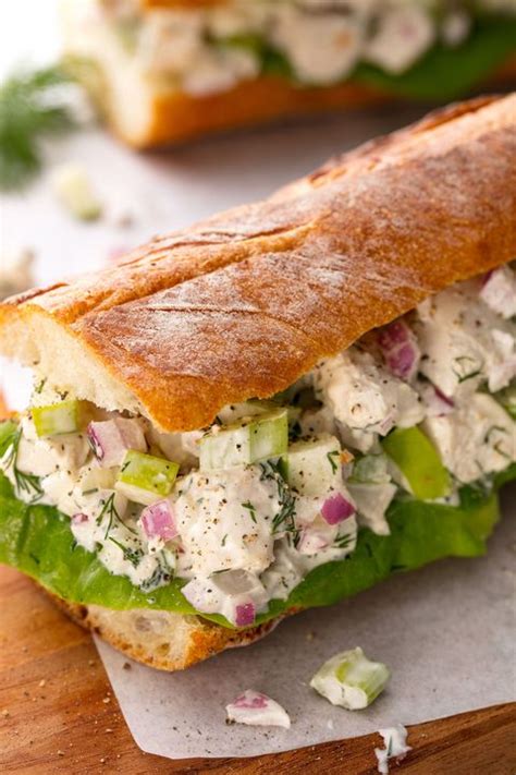 Best Chicken Salad Sandwich Recipe How To Make A Homemade Chicken Salad Sandwich