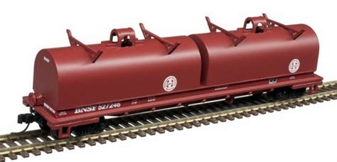 N Scale Atlas 50 004 641 Gondola Steel Coil Evans 48 Foot