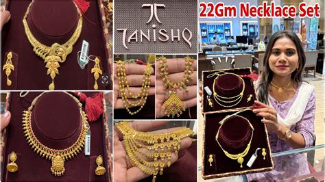 Tanishq Gold Necklace Set Starting Gm Designs With Price Tanishq