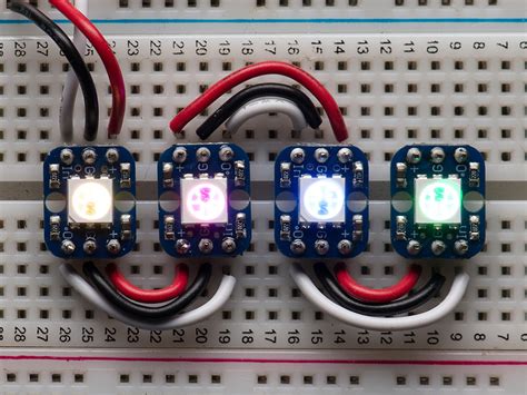 Breadboard Friendly Rgb Smart Neopixel Pack Of Buy In Australia