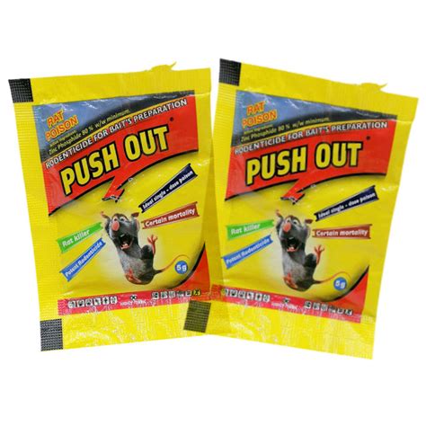 Push Out Rat Poison/Rodenticide(10pcs) - Stuffslane