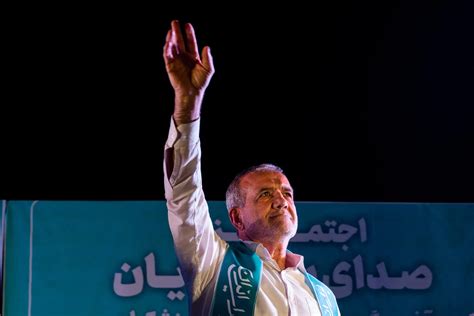 Reformist Masoud Pezeshkian Wins Irans Presidential Election Leaders