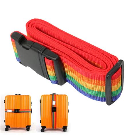 1pcs Adjustable Luggage Belt Nylon Travel Luggage Backpack Bag Luggage