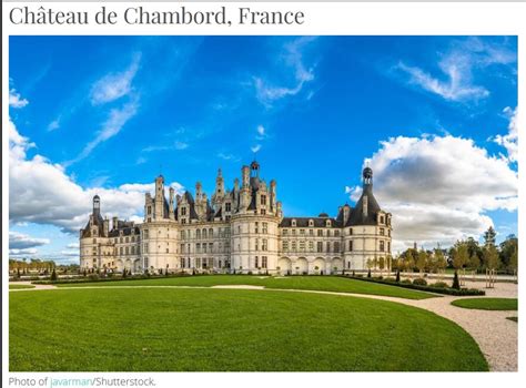 Solve Castle Chateau De Chambord France Jigsaw Puzzle Online With Pieces