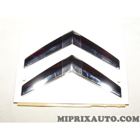 Logo Motif Embleme Ecusson Badge Chevron Citroen Peugeot Original Oem