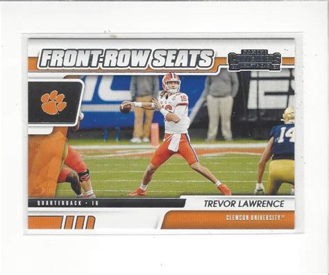 Contenders Draft Front Row Seats Trevor Lawrence Rookie Clemson