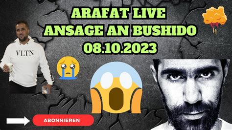 Wahnsinn Arafat Abou Chaker Live Harte Ansage An Bushido