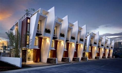 Townhouse By Buensalido Architects Townhouse Designs Filipino Architecture Row House Design