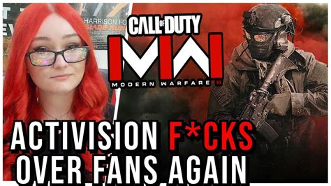 Activision F Cks Over Fans Again 70 Modern Warfare 3 Disappoints With