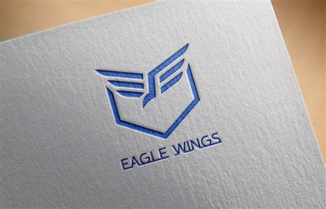 독수리 날개 방패 로고 일러스트 Ai 다운로드 Download Eagle Wings Shield Logo Vector