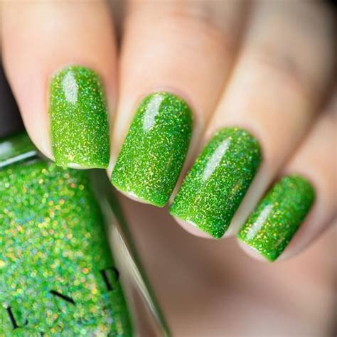 Someday Juicy Lime Green Holographic Sheer Jelly Nail Polish Etsy