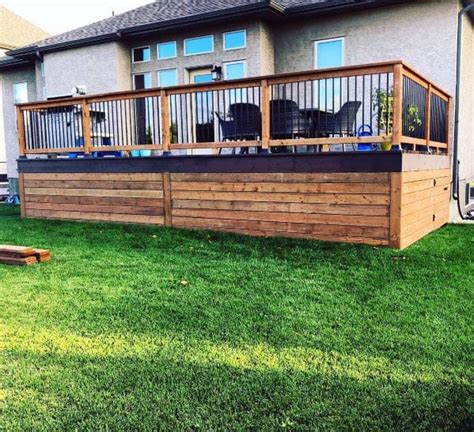 Top 50 Best Deck Skirting Ideas Elevated Backyard Designs