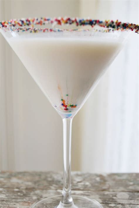 Birthday Cake Martini A Beautiful Mess