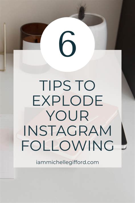 6 Tips To Explode Your Instagram Following Michelle Gifford Creative