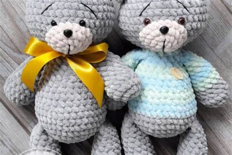 Netter Gro Er B R Amigurumi Anleitung Pdf Kostenlos Amigurumihakenl