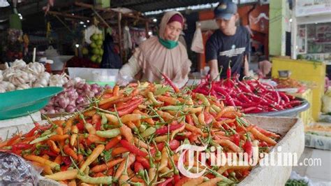 Awal Tahun 2023 Harga Cabai Di Pasar Baru Tuban Meroket Naik Tembus