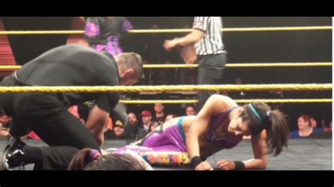 Wwe Breaking News Nxt Bayley Suffers Injury Wwe Nxt Wwe Nxt 2016