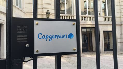 Capgemini Se Dit Confiant Pour Apr S Une Hausse De Ses Ventes Au