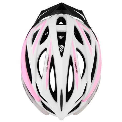 SPOKEY Kask Rowerowy Damski MTB In mold Z Daszkiem Biało różowy