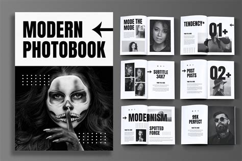 Photobook Magazine Template Creative Market