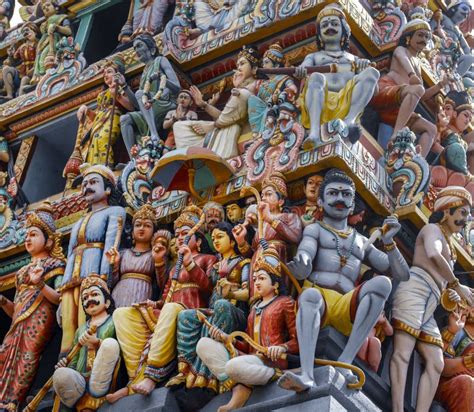 Sri Mariamman Hindu Temple In Singapore Stock Image Image Of Temple