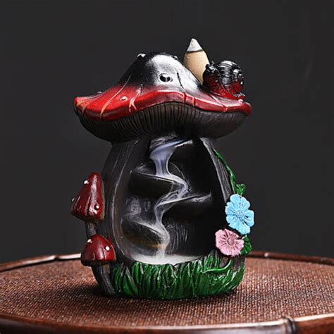 Backflow Censer Burner Creative Shape Soothe Mood Mushroom Backflow