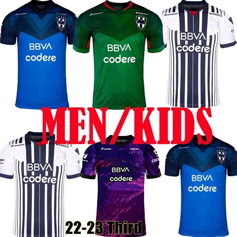 2022 2023 RAYADOS MONTERREY Soccer Jerseys Green Home Away 3rd R.Funes Mori M.MEZA 22 23 Mexican ...