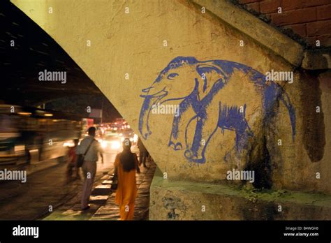 India elephant graffiti hi-res stock photography and images - Alamy