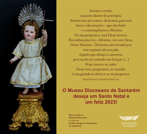 Votos de Santo Natal e Feliz 2023 Museu Diocesano de Santarém