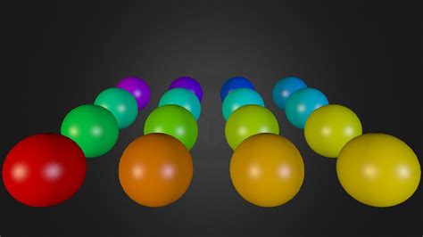 Test Spheres With Uv 3d Model By Maurice Svay Mauricesvay F587c99