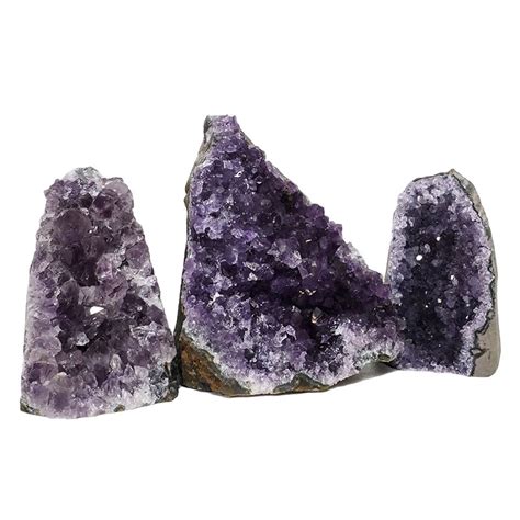 Kg Amethyst Crystal Geode Specimen Set Pieces Dn For Sale