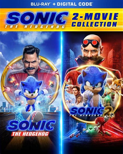 Sonic The Hedgehog Movie Collection Blu Ray F Lmico