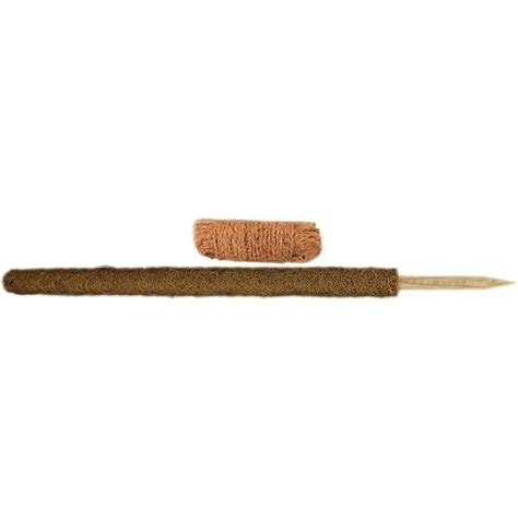 Novatool Baton De Coco 60 Cm Et Fil De Coco 25 M I Kit De Fixation En