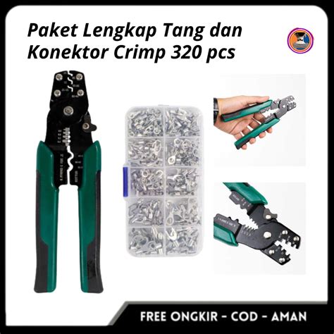 Jual Paket Lengkap Terminal Skun Isi Pcs Tang Potong Kupas Kabel