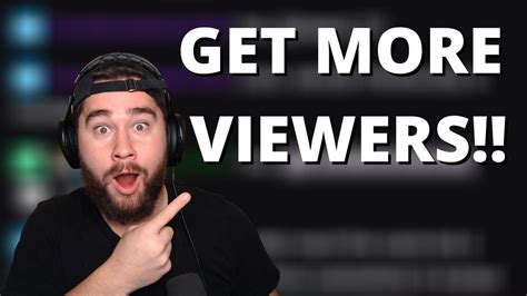 How To Get VIEWERS On TWITCH In 2020 5 TIPS YouTube