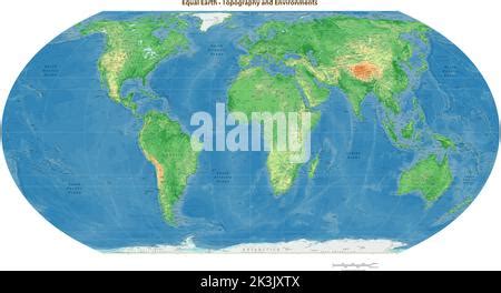 Mappa Fisica Asia Con Dettagli Elevati Con Etichettatura Immagine E