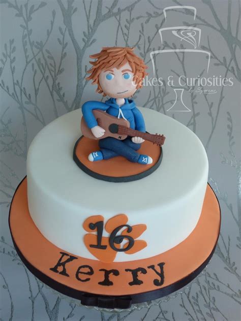 Ed Sheeran Cake Chocolate Cake Designs Music Cupcakes Cake