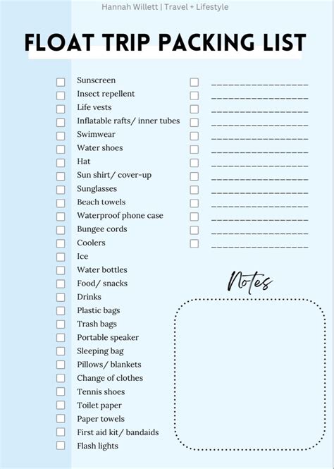 ultimate float trip packing list artofit